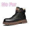Fashion Men Snow Boots Male Comfortable Winter Plush Walking Casual Shoe Classic Men's Motorcycle Boots All-match Basic Boots For Man