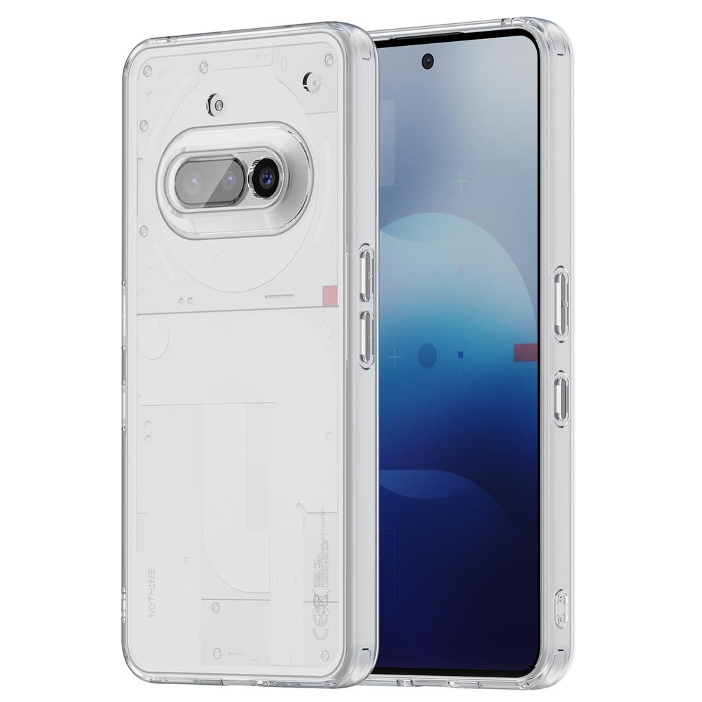 For Nothing Phone (3a) Case TPU+Acrylic Phone Back Cover Anti Yellowing