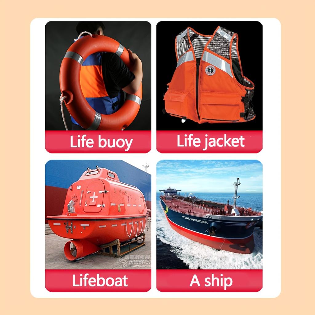 Maritimer Film SOLAS-Klasse reflektierendes Band für Schiffe, auffällige Sicherheitswarnung, silberweiß wasserdicht superreflektierend