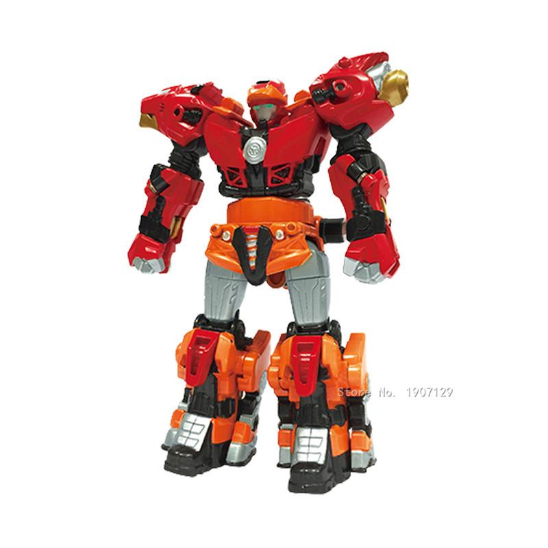 

2 в 1 METALIONS трансформирующиеся животные в роботов игрушки корейская анимация деформация лев/овца/скорпион игрушки для ребенка подарок