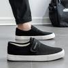 New Canvas Shoes Men Summer Classic Loafers Men Casual Shoes Breathable Lazy Walking Flat Women Shoes Sneakers Black White