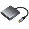 Aisens Aisens A109-0669 Converter/ Usb Type-c Male/ Hdmi Female - Usb Female - Usb Type-c Female/ 15cm/ Gray