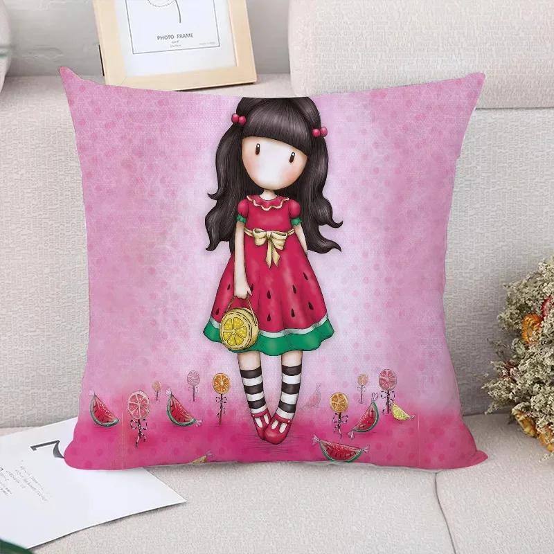 Couple Pillow Pillowcases  Gorjuss Fall Decor Decorative Cushion Cover X Covers for Bed Pillows Pilow Cases