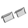 8pcs Business Card Holders Large Capacity Metal Mesh Business Card Stands for Name Cards Smartphones Tablets Sticky