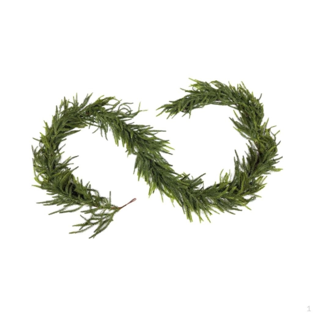 Weihnachtsgirlanden-Dekoration Kreativer Weihnachtsdekor Grünzeug für Partyzubehör