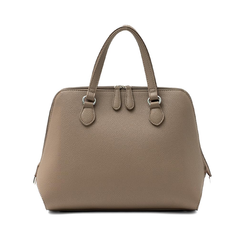 

VITAFELICE Handbag Women s Two-Tone 2-Way inb-90054p (Gray Beige)