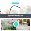 Bluetooth Dual Gardening Timer Irrigation Set Quick Connect Flexible Bending Adjust Brass Spray Nozzle Automatic Watering System