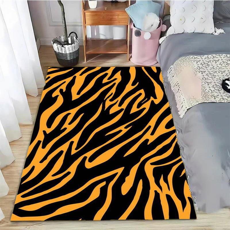 

Leopard Print Printed Texture Fur Carpet For Living Room Panther Wild Tiger Lion Area Large Rug Non Slip Bathmat Home Decor Mat 40x60cm (16x24in)