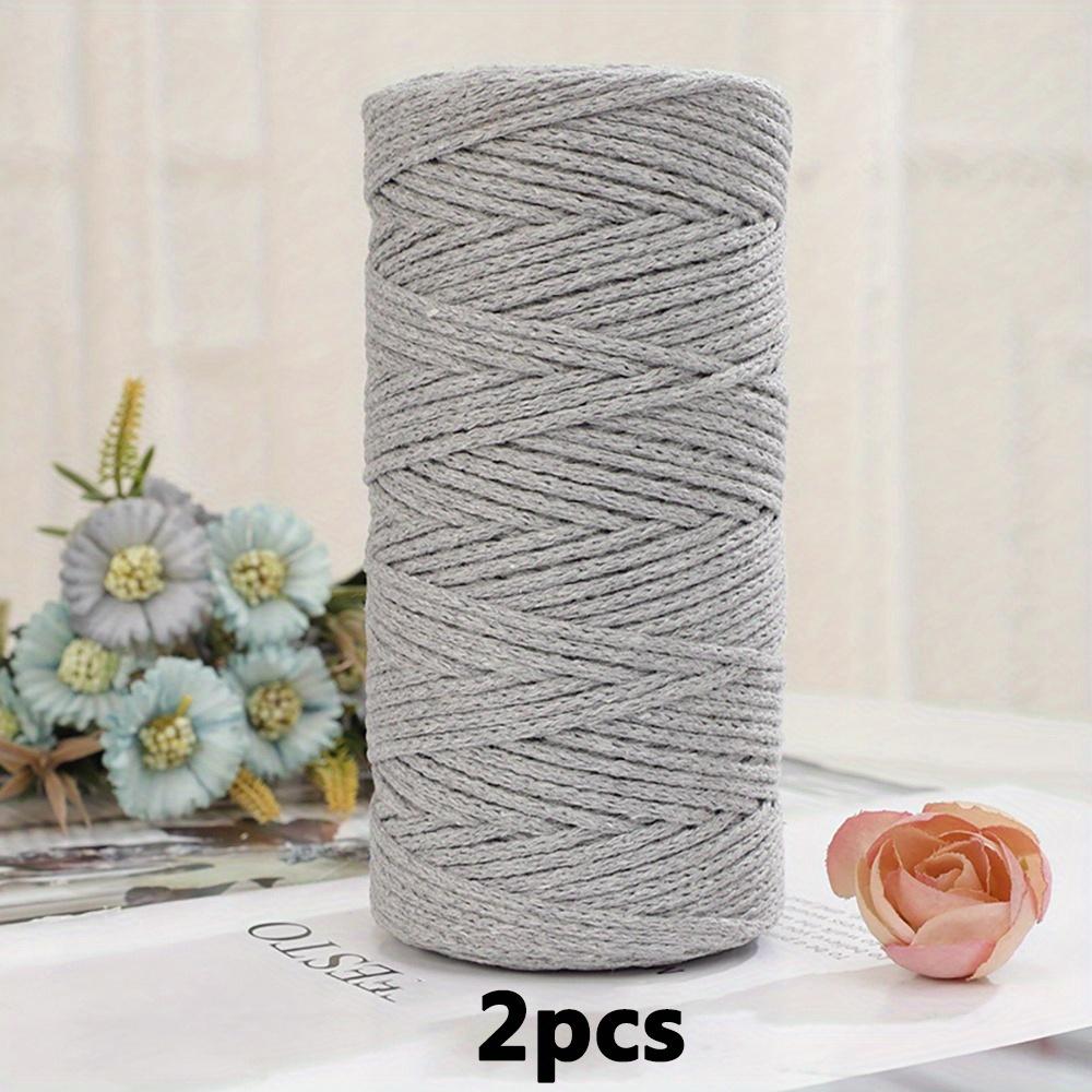 2pcs Multicolor Cotton Blend Yarn Versatile for Knitting & Crochet Variegated Ombre Marled Thick-Thin Styles Perfect for Sweaters Scarves Hats