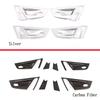 ABS Car Styling Interior Door Bowl Cover Trim Stickers Fit For BMW X3 E83 2006-2010 Auto Interior Accessories