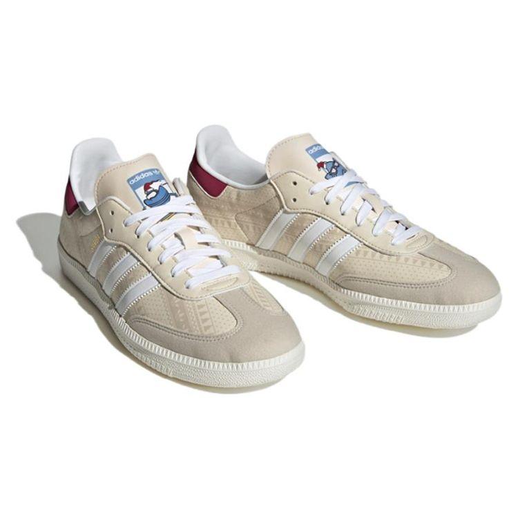 Кроссовки унисекс adidas Samba Wonder White Legacy Burgundy — фото 3