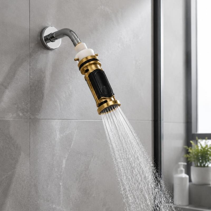 Single Handle Shower Faucet Repair Part 1222HD with Seals for Posi-Temp Tub and Shower Faucet Systems, Metal Body Replacement Kit for Home Service