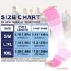 1 Pair Open Toe Compression Socks Suitable for Women and Men Circulation 20-30 MmHg Best Leg Support for Running Sports Sports Gym