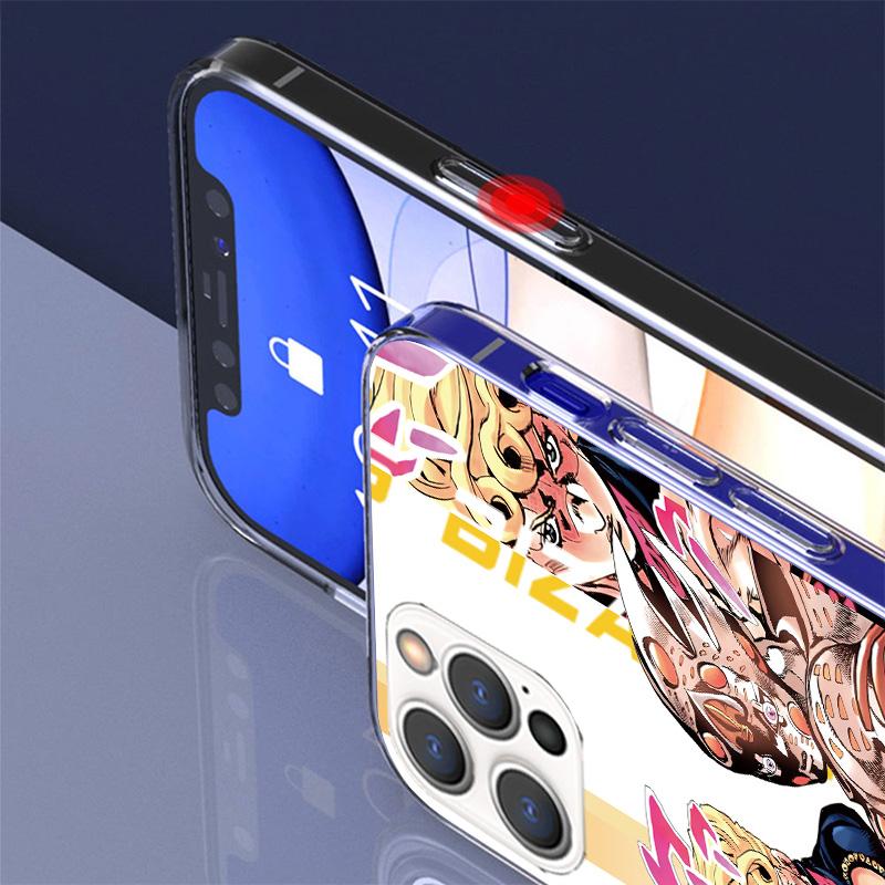 JoJo Bizarre Adventure Anime Phone Case For iPhone 17 Air 16 Pro Max 16E 15 + 14 Plus 11 12 13 Mini 7 8 SE Gift Print Cover Fund