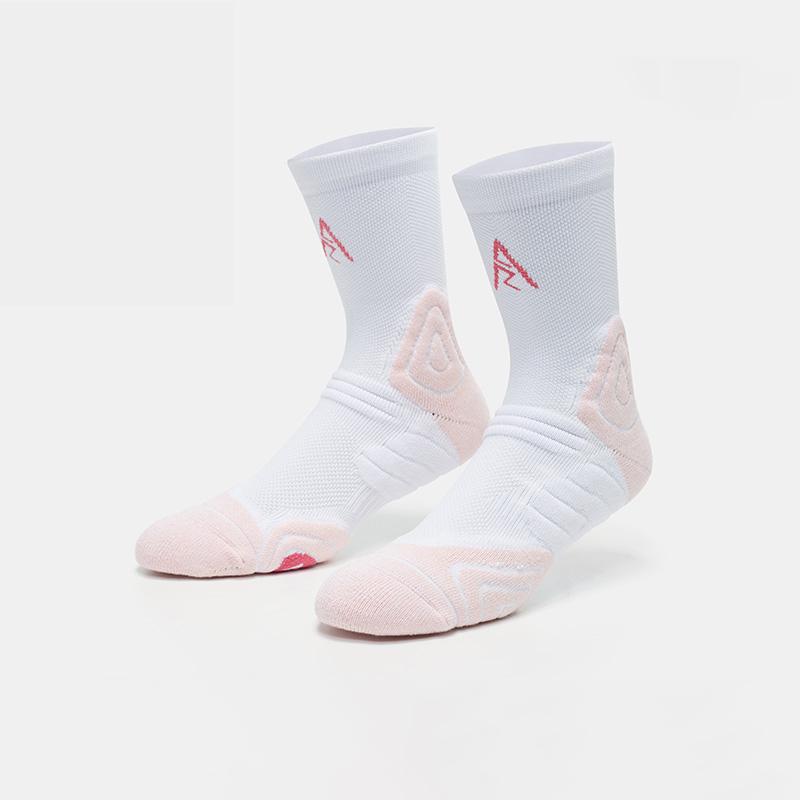 Логотип RIGORER AR Баскетбольные носки Rigorer Austin Reaves Профессиональные тренировочные чулки Нескользящие утолщенные спортивные носки 24-26cm