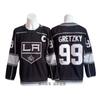 Los Angeles Kings Ice Hockey Jersey Mens Custom Stitched 99 Practice Uniform Training Fan Wear