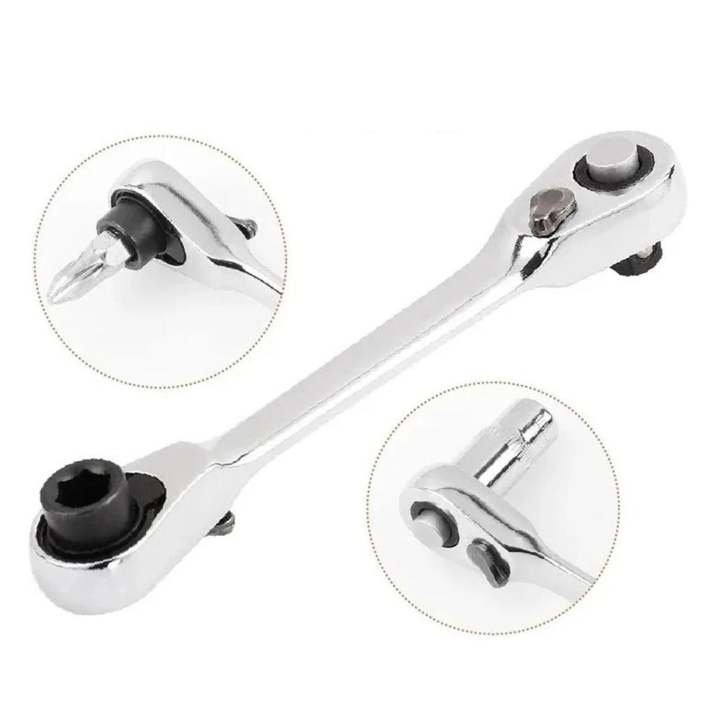 

Torque Wrench Double Ended Ratchet Wrench For Vehicle Maintenance 1 4 Interface Diameter Hand Tool Set Thumb Operated China Mainland