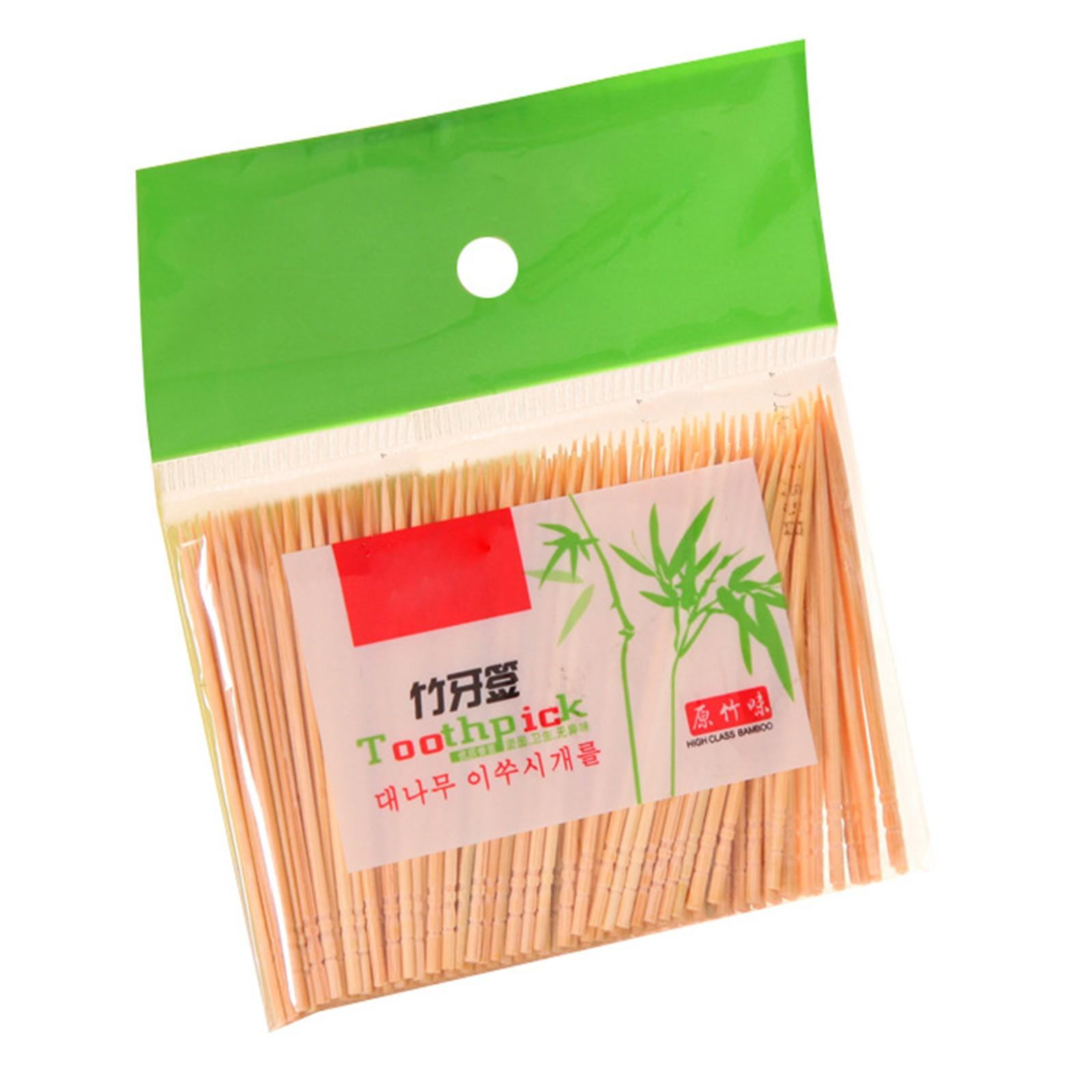 

Одноразовая двухсторонняя зубочистка Тонкая зубочистка Семейная палочка Портативная зубочистка One Size