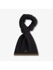 Fred Perry Twin Tip Merino Wool Blended Scarf   Black Cfpu2439152 S77 qzgCfpu2439152 S77
