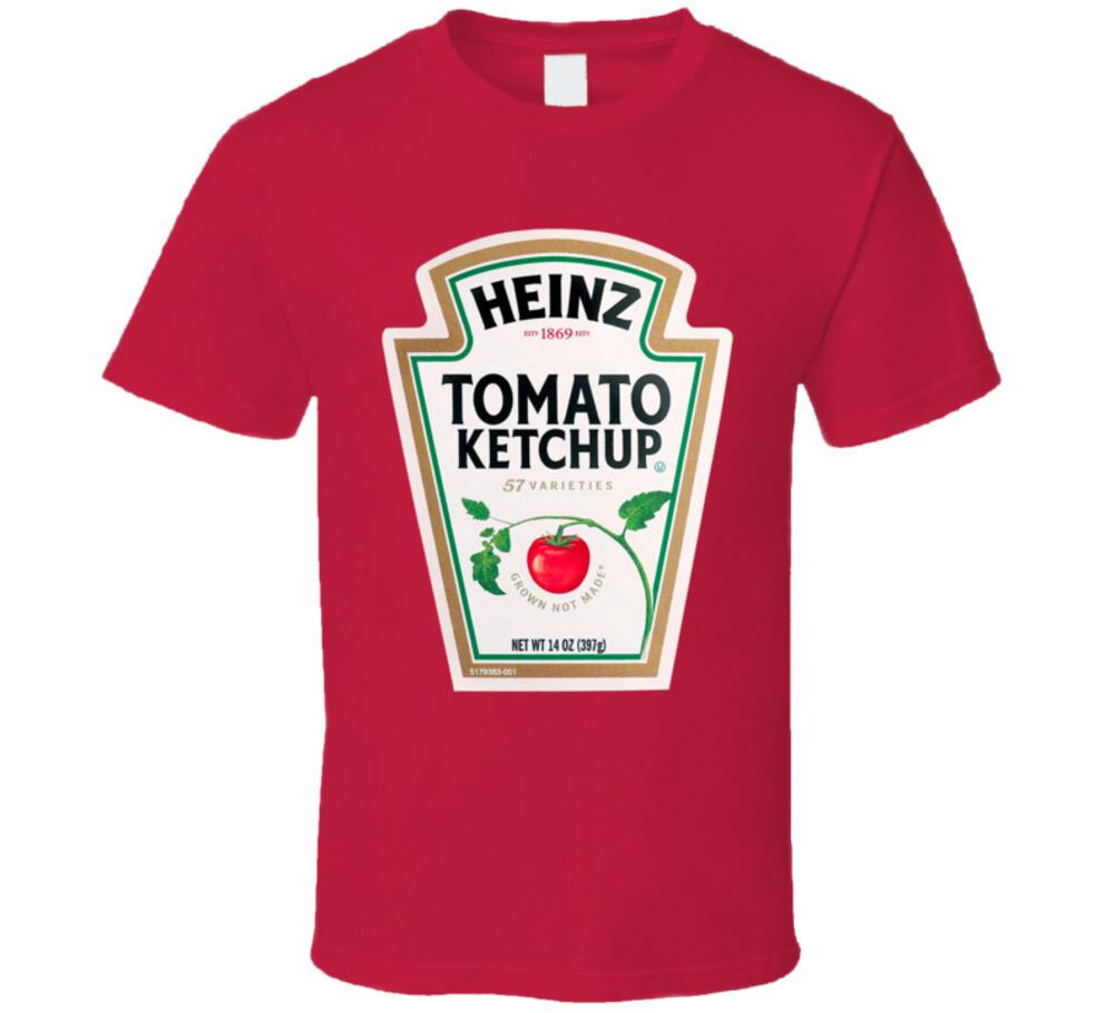 Heinz Tomato Ketchup Halloween Costume T Shirt S разноцветный