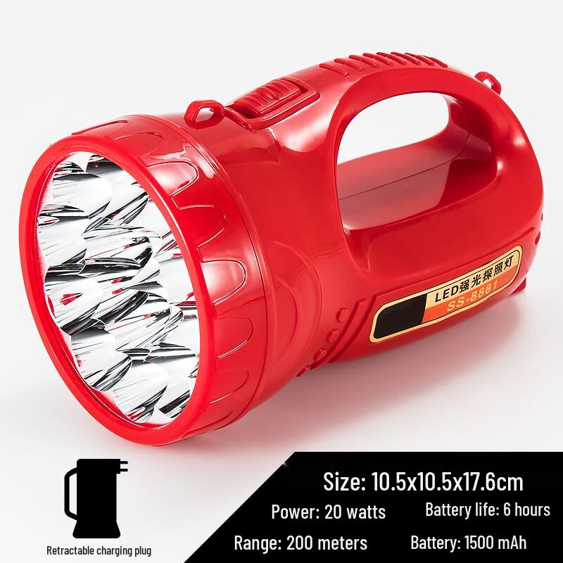 Lurong High-Power Rechargeable LED Outdoor Lighting