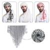 Desert Shemagh Scarf High Absorb Arab Headscarf Traditional Keffiyeh Bandana Adult Headwrap Arabian Scarf Head Covering