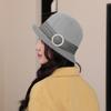 New  Bucket Hats  Easy Matching SimpleWomenSoft Streetwear Beach Cool Ins Breathable Female Fisherman Caps Gifts