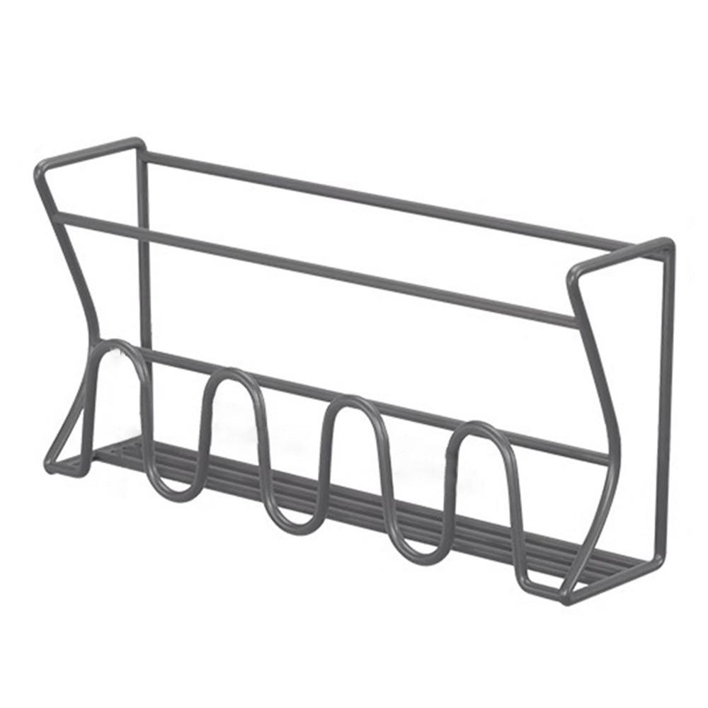 

Double Layers Wall Mounted Shoe Holder Rust-proof Shoes Storage Hooks Shoe Rack Clothes
