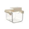 Plastic Drawer Style Storage Box Transparent Wall Mounted Under Cabinet Storage Box Large Capacity Self Adhesive Qtips Holder
