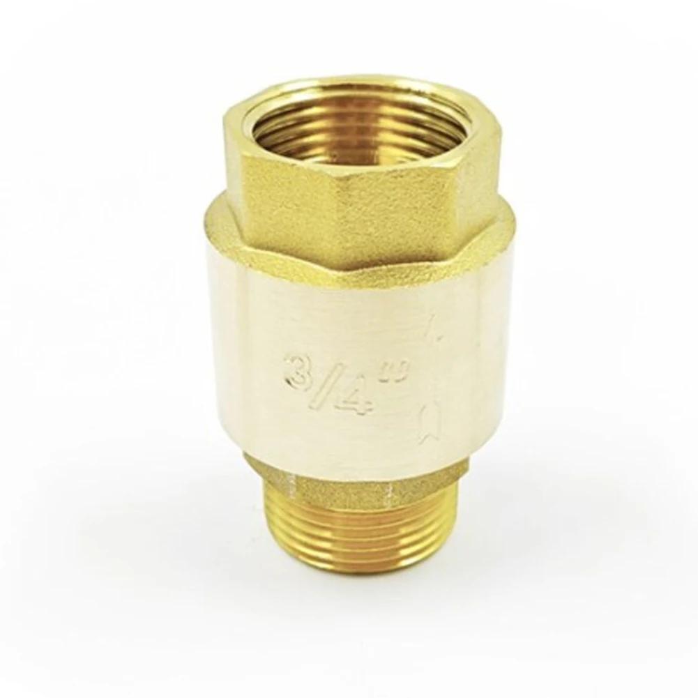 G Thread Brass Check Valve Suitable For Water Supply And Irrigation Systems Tool Accessories Professional Tools Instrument Parts