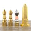 Buddhist Feng Shui Brass Five Element Pagoda-Amulet Pagoda Heaven And Earth