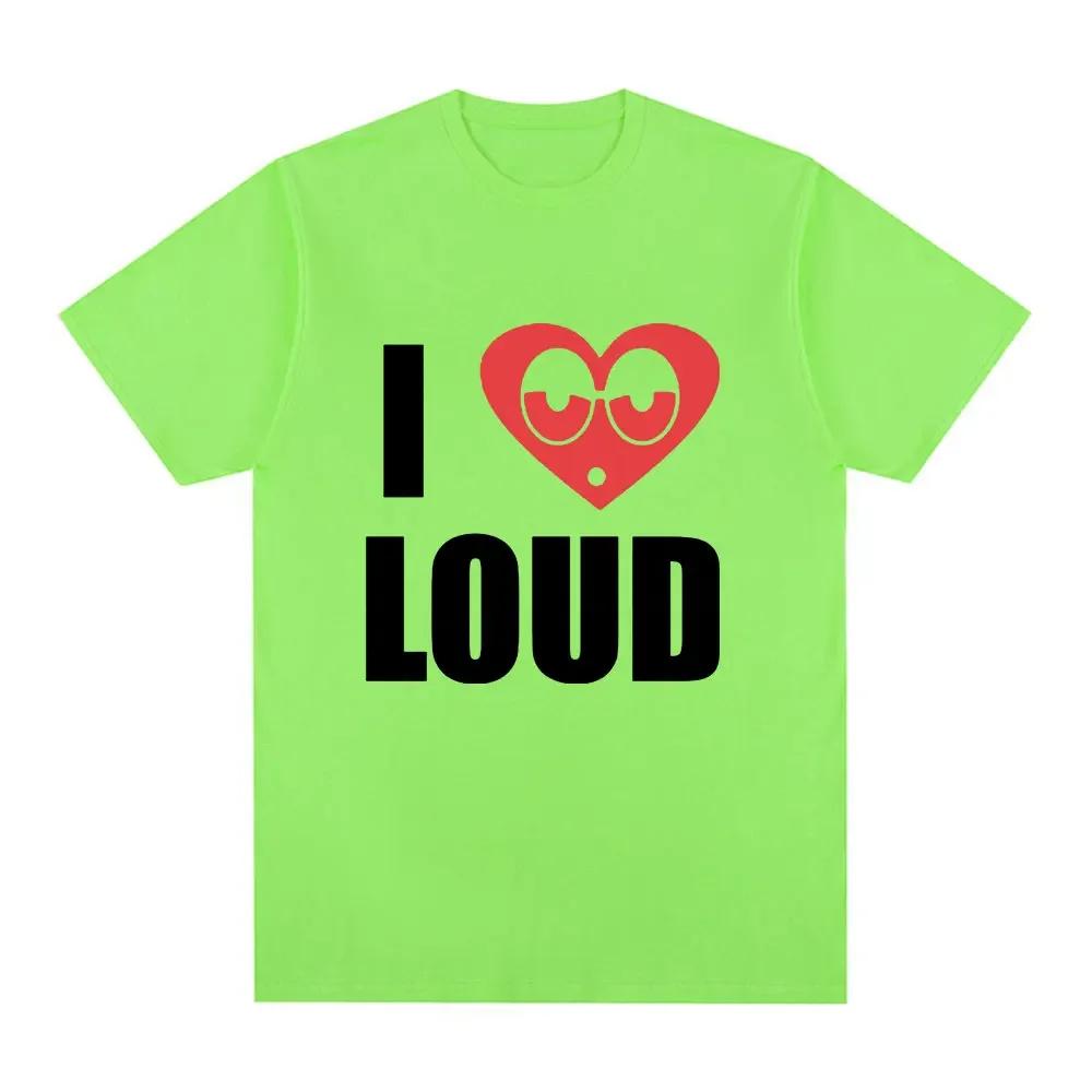 Chief Keef I Love Loud Same Style T Shirt Unisexs Fashion Hip Hop Short Sleeve Tshirt Casual Oversized Tshirts Streetwear Unisex
