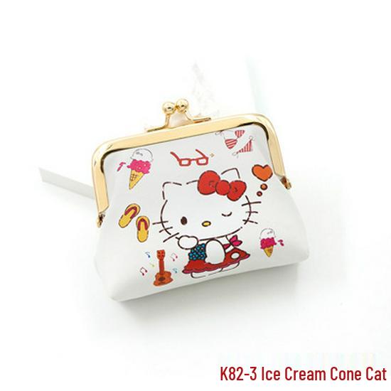 

Винтажный кожаный кошелек для монет с золотым зажимом - Большая вместимость, конфетные цвета, мини ручной дизайн