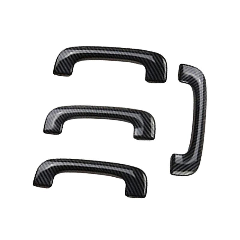 4x Roof Grab Handle Cover Trim Sturdy High Reliability Automotive Accessories Directly Replace for Dodge Charger 2011-