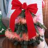 Sparkling Pink Tinsel Garland Pink Wire Ribbon Sequined Tinsel Garland Festival DIY Christmas Party Props Wedding Decor