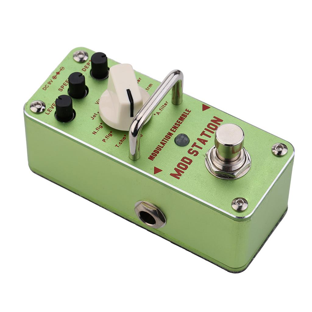 AROMA AMS 3 Mod Station Modulation Ensemble Electric Guitar Effect Pedal Mini Single Effect with True Bypass