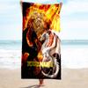 1PC Custom Name Dragons Flames Beach Towel Highly Absorbent And Sand-Resistant Towel for Swimming, Pool, Yoga, And Travel Lightweight