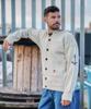 Guernsey Woollens Fisherman Whole Garment Cardigan - Aran