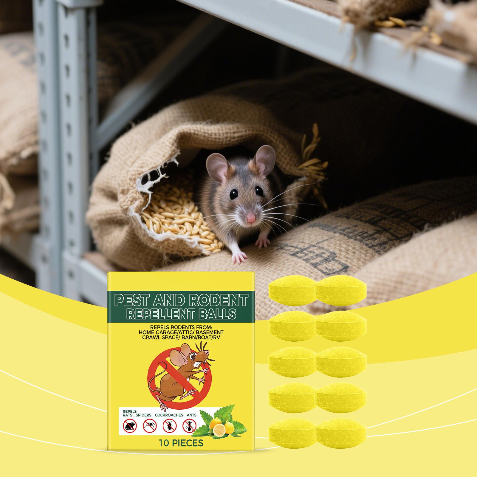 

Insect, Rat, Ball, Rodent Ball, Odor To Repel Mice From Disturbing one size белый