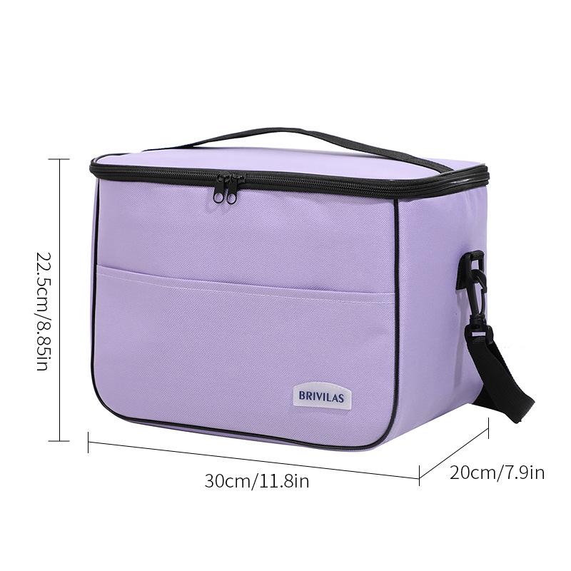 Geantă termoizolantă încălzită pentru prânz - Geantă Bento de mare capacitate pentru angajați de birou