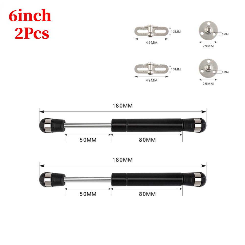 2/4PCS Cabinet Door Gas Struts 100N/10KG Supports Gas Spring Lid Support Gas Props Shocks Kitchen Cupboard Hydraulic Hinge