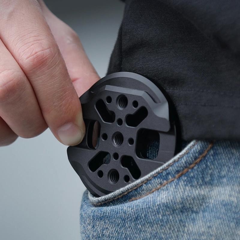 Universal Lightweight Smartphone Holder Support With Multiple Mounting Point Compatible For Video Recording Accessories