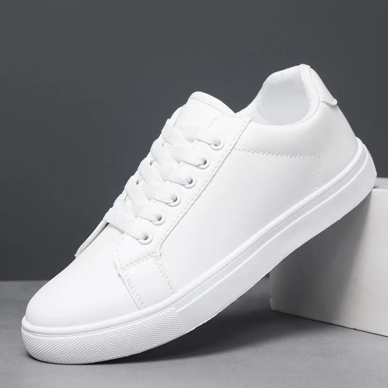 2024New Men's Sneakers Classic Leather Casual Shoes Outdoor Sports Running Shoes for Men Light Walking Flats Luxury Tenis Shoes
