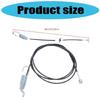 946-04229B Clutch Drive Cable for Troy Bilt Yard Machines Yard Man 2 Stage Snowblower 746-04229 746-04229B 946-04229