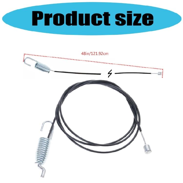 946-04229B Clutch Drive Cable for Troy Bilt Yard Machines Yard Man 2 Stage Snowblower 746-04229 746-04229B 946-04229
