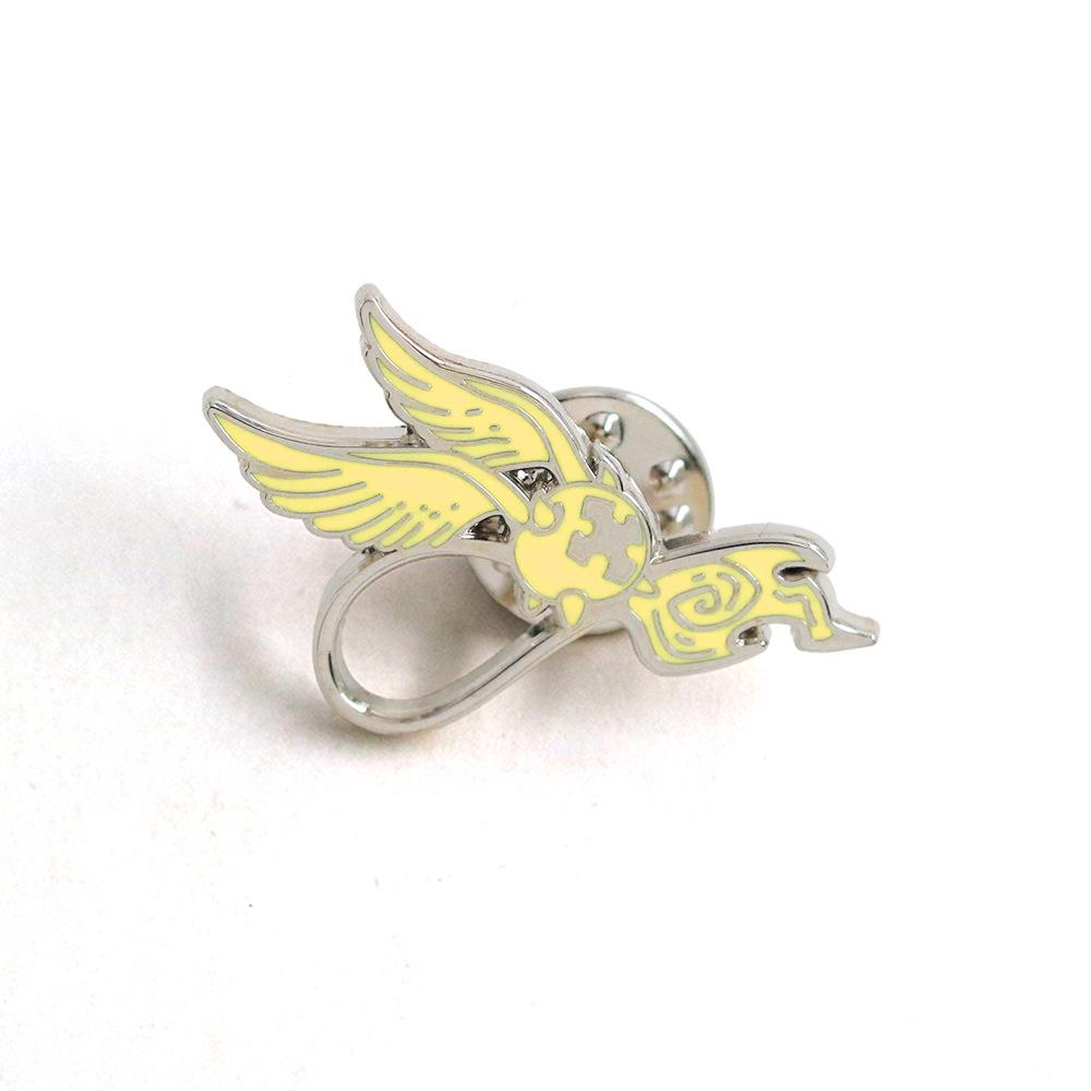 

D.Gray-man Allen Walker Timcampy Enamel Brooch - Wireless Spherical Wing Pin Robot