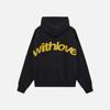 VibeStreet Male Hooded Jogging Sweatshirt Casual Hoodie Street Fashion Y2K Clothing Print Unisex Long Sleeves Top