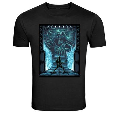 Heavy Metal Guitarist Demon Stage Graphic T-Shirt