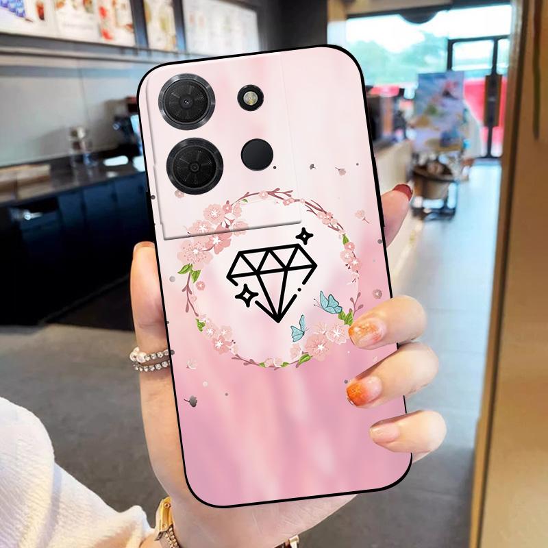 For TCL 503 Case Popular Painted Shell TPU Silicone Cover For TCL 503 Phone Case Protective Soft Cover Shockproof Funda Coque