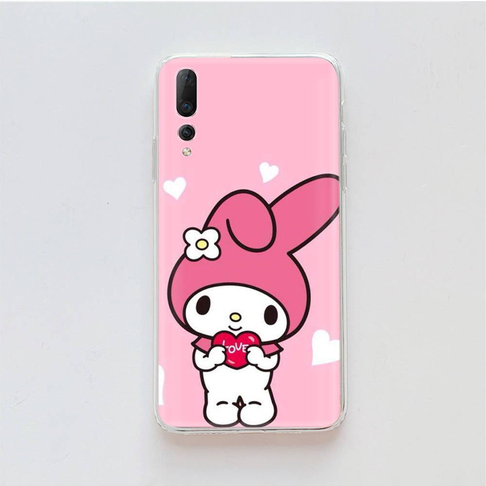 Transparente Hülle für Samsung A04 A14 A23 M33 M53 Realme 10 9 C35 C55 VIVO X80 Infinix Hot 30 Note 11 Tecno Spark 8P Pro L-13 Niedlich My Melody